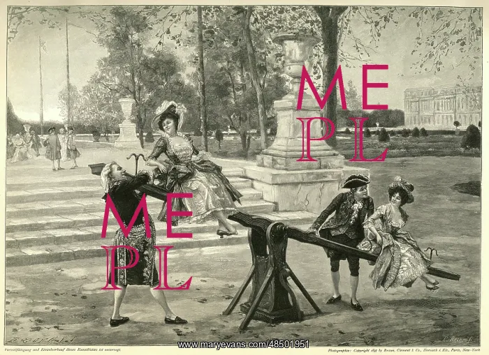  : Two women on a See-Saw