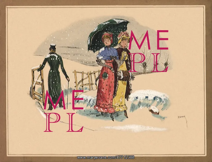  : Women Sharing Umbrella
