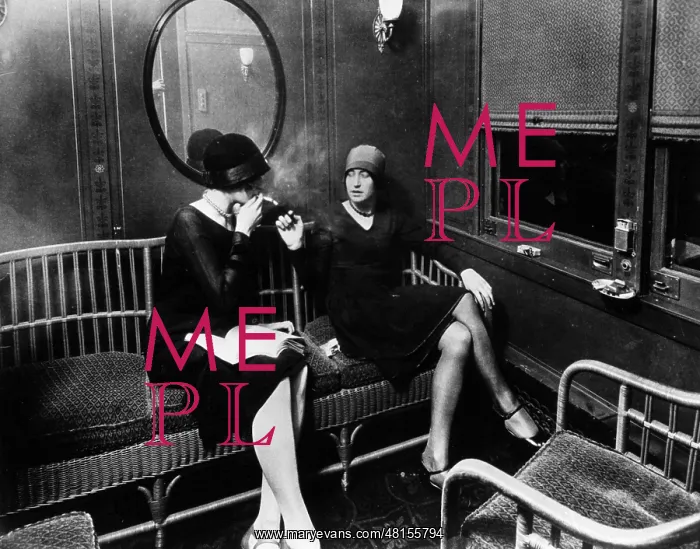 : Women smoking, 1927 : Women smoking, 1927