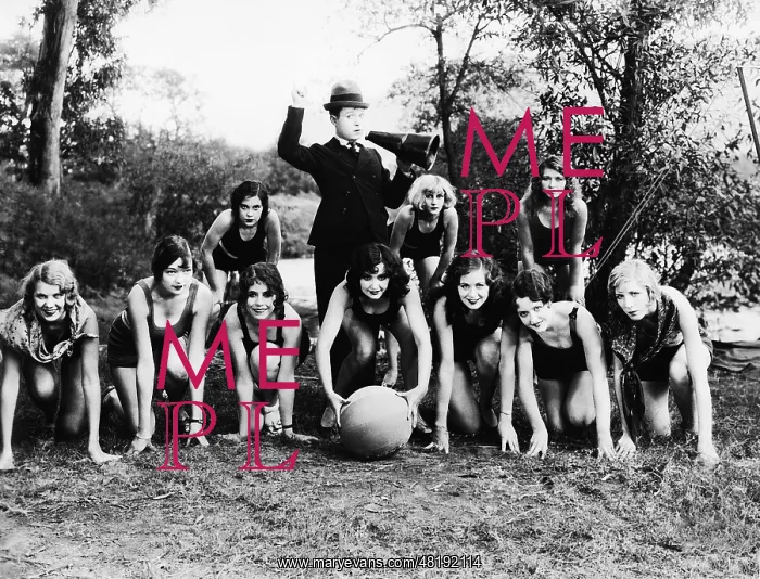 : Women before the start at a race : Women before the start at a race