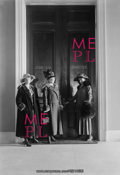: Women suffragists at the doors of the House ? : Women suffragists at the doors of the House ?