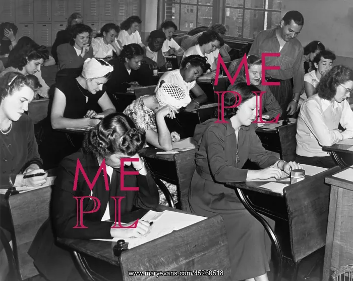 : Women taking the qualifying exam for the New York : Women taking the qualifying exam for the New York