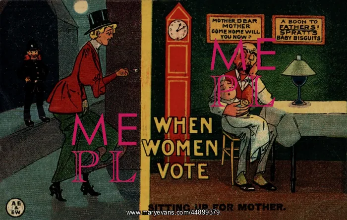 : When Women Vote Sitting up Late : When Women Vote Sitting up Late