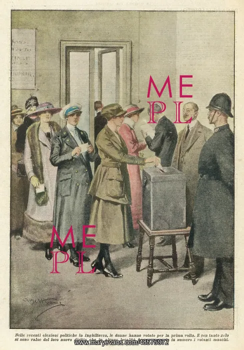 : Women Voting - 1918