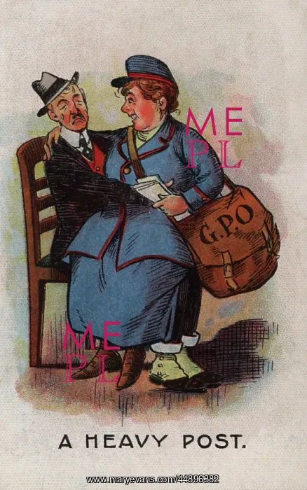 : Women on War Work Postwoman WW1 : Women on War Work Postwoman WW1