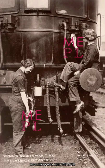 : Women War Work WW1 Railways : Women War Work WW1 Railways