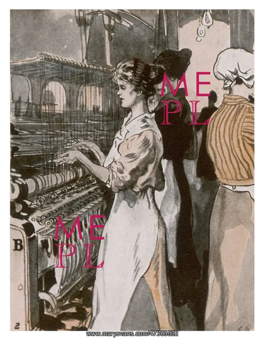 : WOMEN WINDING YARN 1920 : WOMEN WINDING YARN 1920