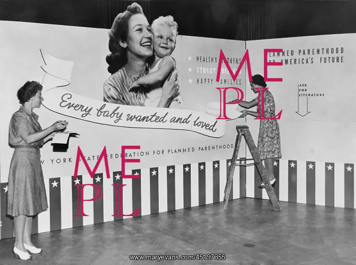 : Two women working on panels for exhibit ? : Two women working on panels for exhibit ?