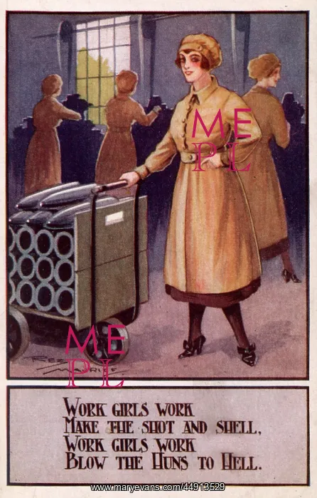 : Women WW1 Munitions : Women WW1 Munitions