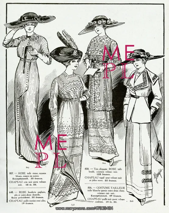 : Women's clothing for spring 1912 : Women's clothing for spring 1912