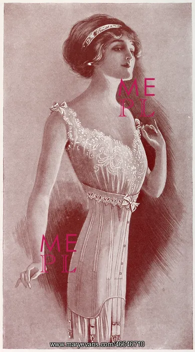 : Women's corset 1911 : Women's corset 1911