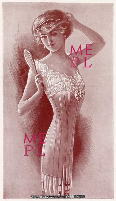 : Women's corset 1911 : Women's corset 1911
