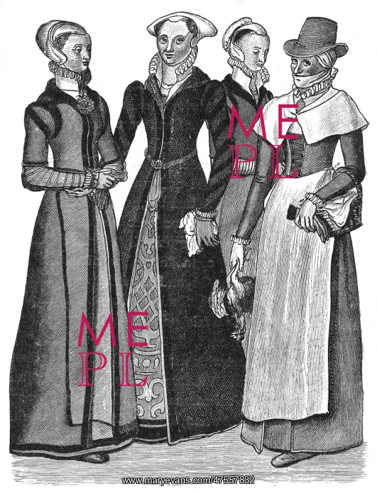  : Women's costume c. 1600
