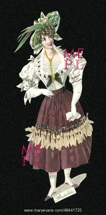  : Women's Costumes of Europe - Bachette