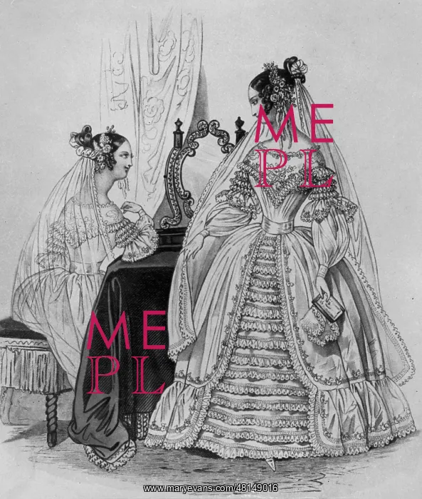 : Women's Fashion, 1840 : Women's Fashion, 1840