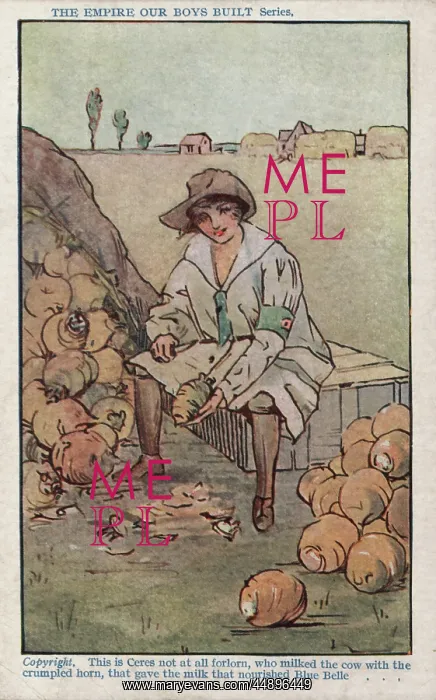 : Women's Land Army WW1 : Women's Land Army WW1