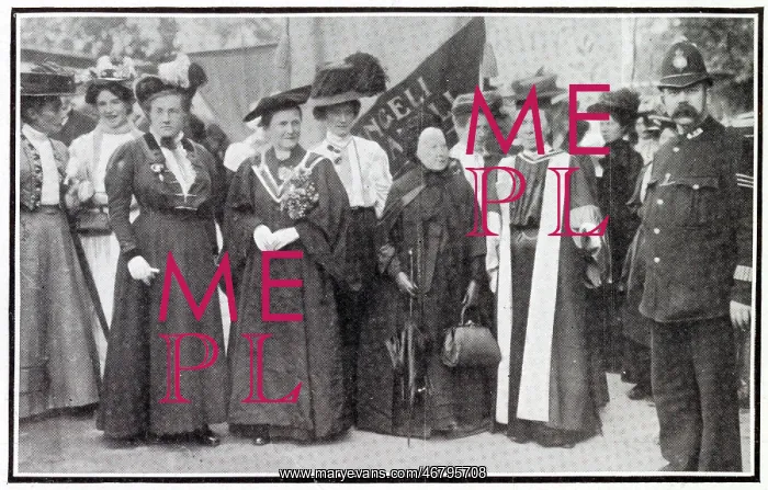 : Women's Procession in Favour of the Vote 1908 : Women's Procession in Favour of the Vote 1908