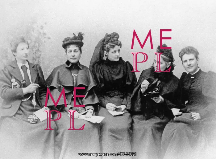 : Women's rights activists, around 1900 : Women's rights activists, around 1900