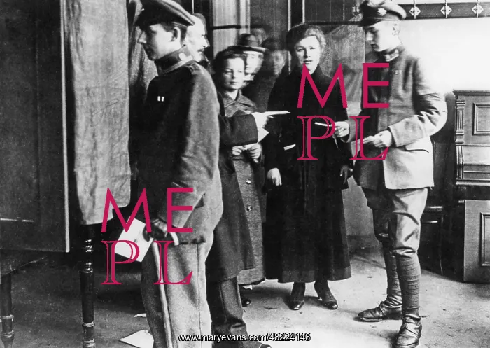: Women's suffrage in 1919 : Women's suffrage in 1919