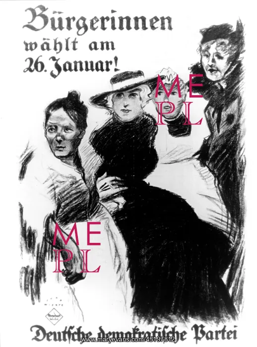 : Women's suffrage : Women's suffrage