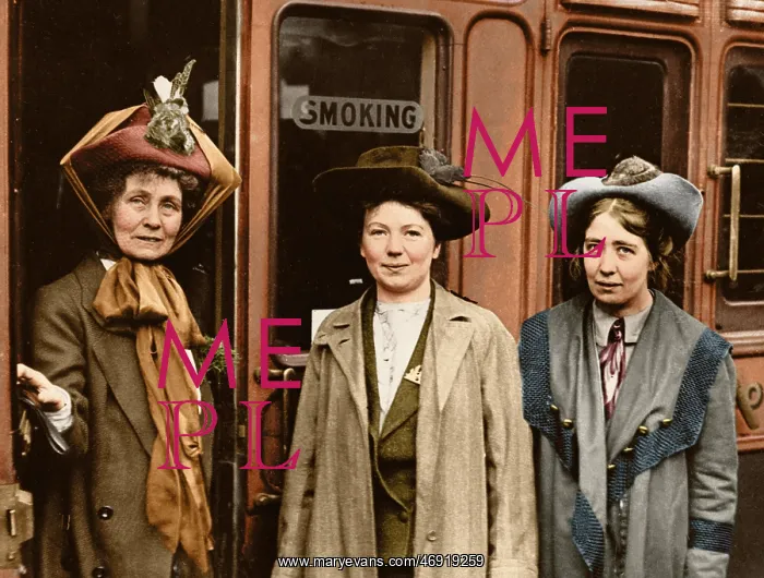 : Women's Suffrage in Colour : Women's Suffrage in Colour