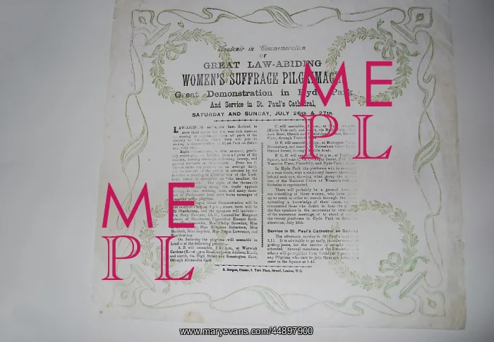 : Women's Suffrage Pilgrimage N.U.W.S.S 1913 : Women's Suffrage Pilgrimage N.U.W.S.S 1913