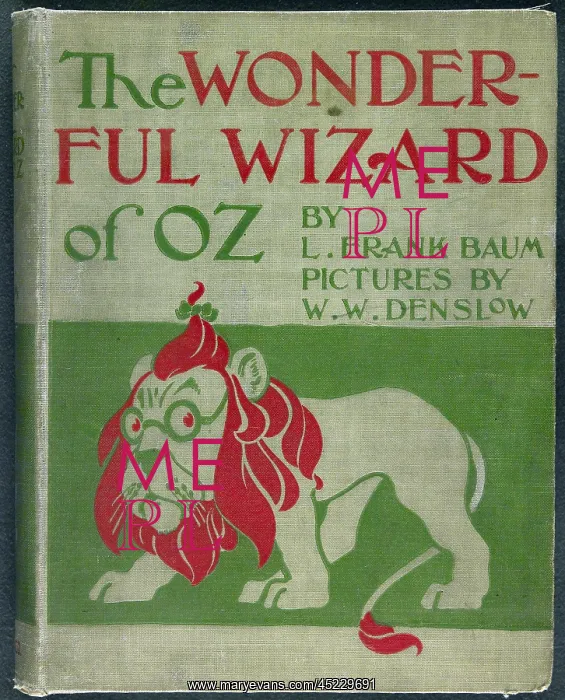 : Wonderful Wizard of Oz, first edition book ? : Wonderful Wizard of Oz, first edition book ?