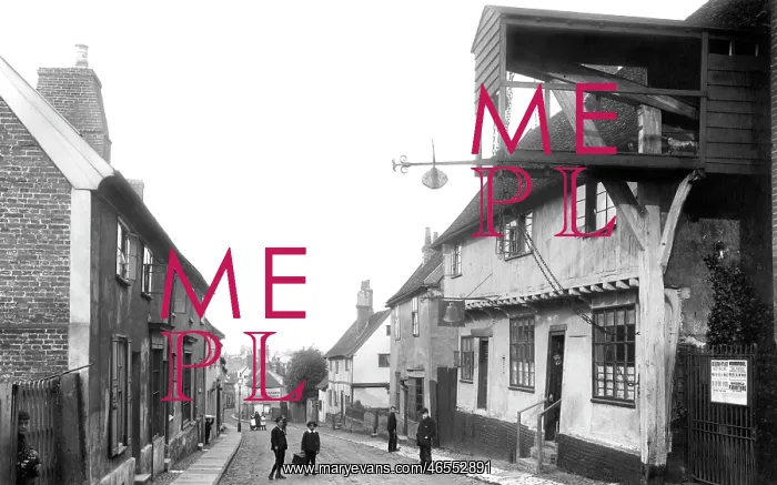  : Woodbridge, the Bell Inn 1894