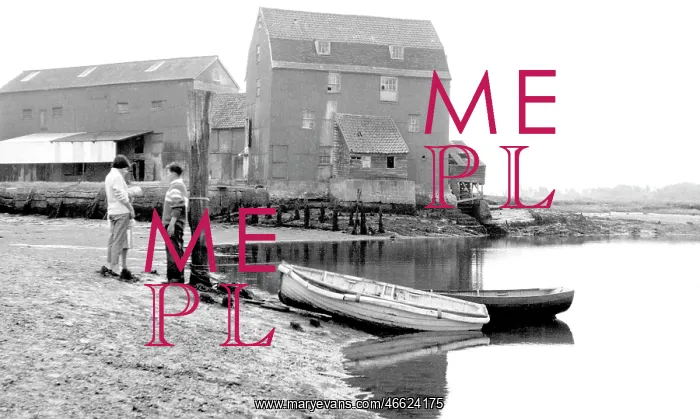  : Woodbridge, Old Mill c1955