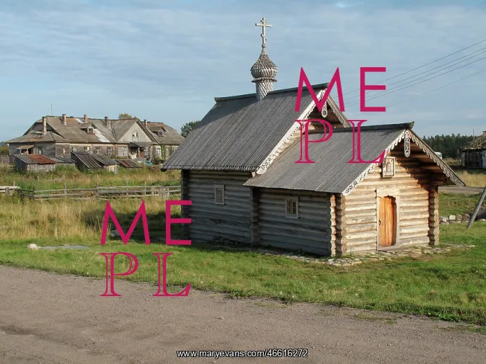 : Wooden Chapel - Solovetsky Monastery : Wooden Chapel - Solovetsky Monastery