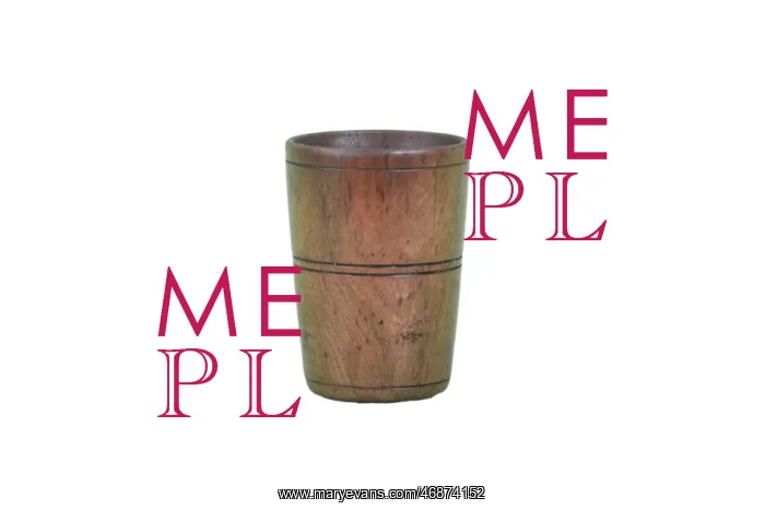 : Wooden cooter cup : Wooden cooter cup