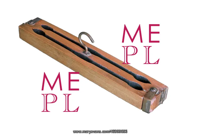 : Wooden folding trouser hanger : Wooden folding trouser hanger