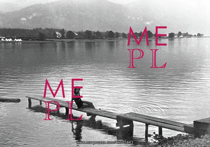 : Wooden pier on Wolfgangsee : Wooden pier on Wolfgangsee