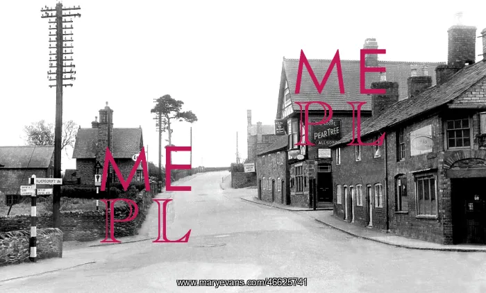  : Woodhouse Eaves, Main Street c1955