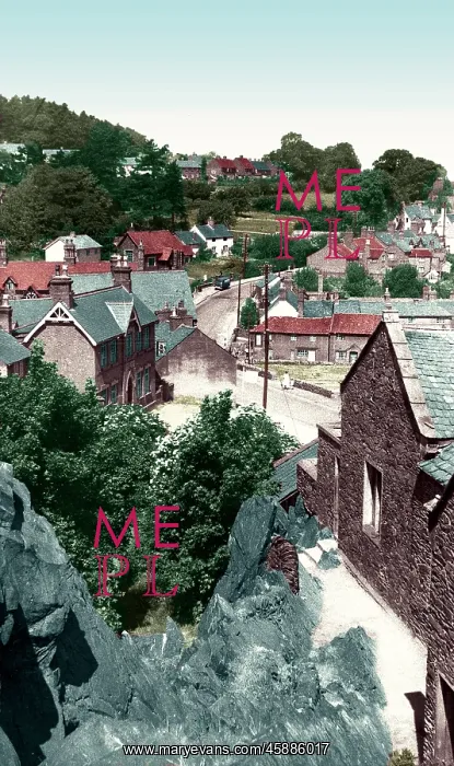  : Woodhouse Eaves, view from Rocks c1960