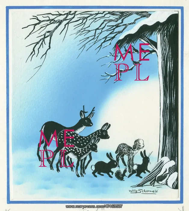  : Woodland creatures in the snow