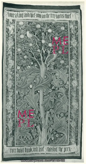 : Woodpecker Tapestry : Woodpecker Tapestry