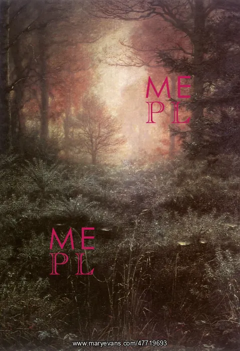: Woods Misted with Dew, by J E Millais : Woods Misted with Dew, by J E Millais