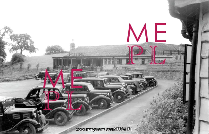  : Wookey Hole, Car Park and Restaurant c1939