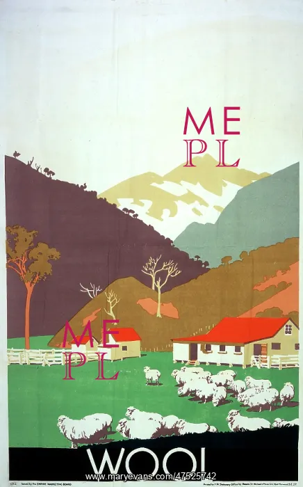  : Wool Poster