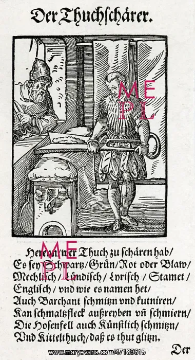  : Wool Shearer - 16th century