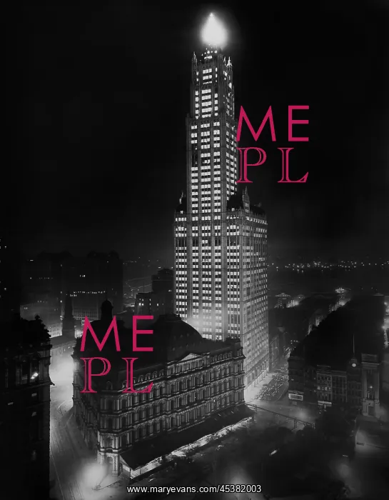 : Woolworth Building towers over the City Hall : Woolworth Building towers over the City Hall