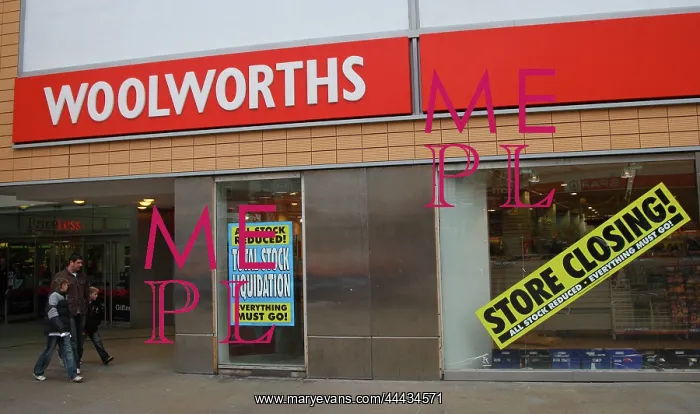 : Woolworths Closes : Woolworths Closes