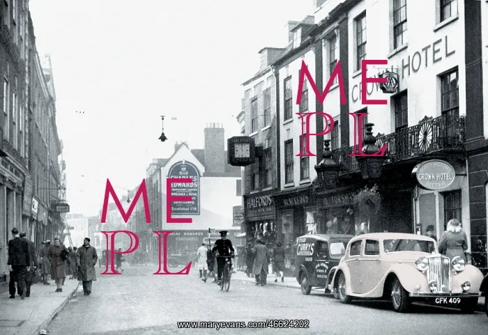  : Worcester, Broad Street c1950