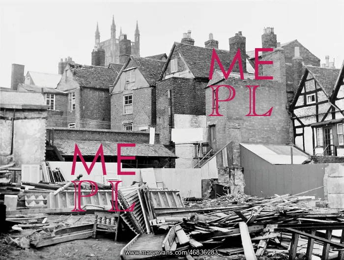 : Worcester - demolished buildings : Worcester - demolished buildings