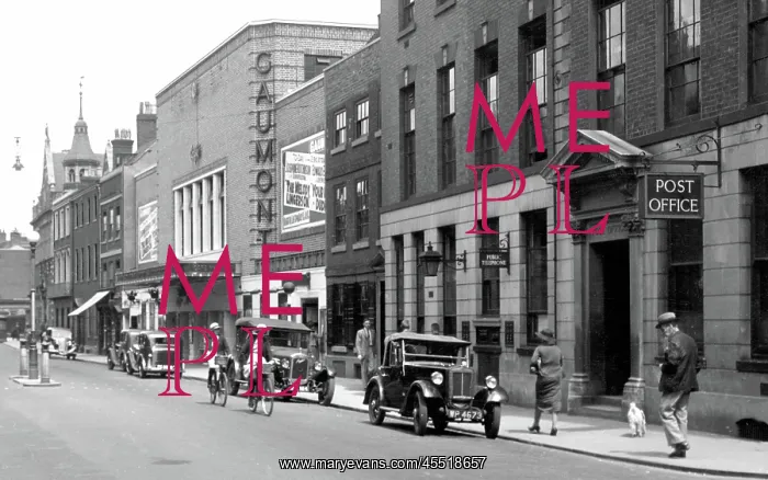  : Worcester, Foregate Street and Post Office 1936