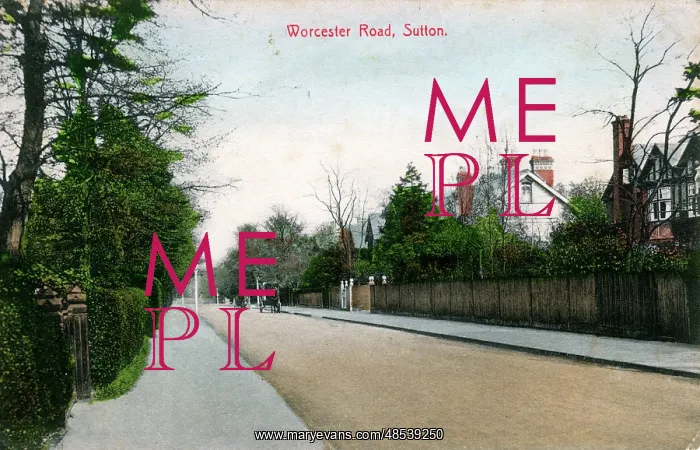 : Worcester Road, Sutton, Surrey : Worcester Road, Sutton, Surrey