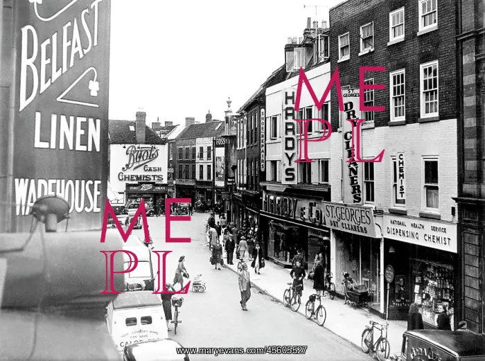  : Worcester, St Swithin's Street c1950