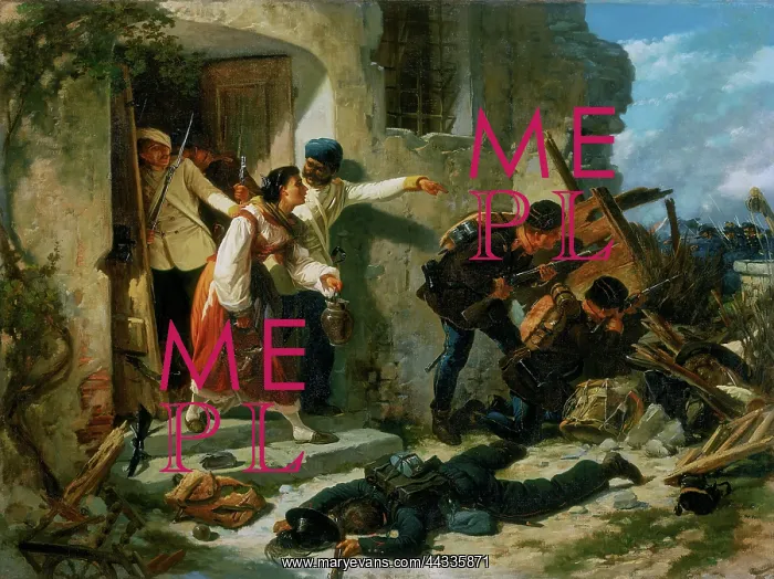 : Work by Carlo Ademollo, depicting : Work by Carlo Ademollo, depicting