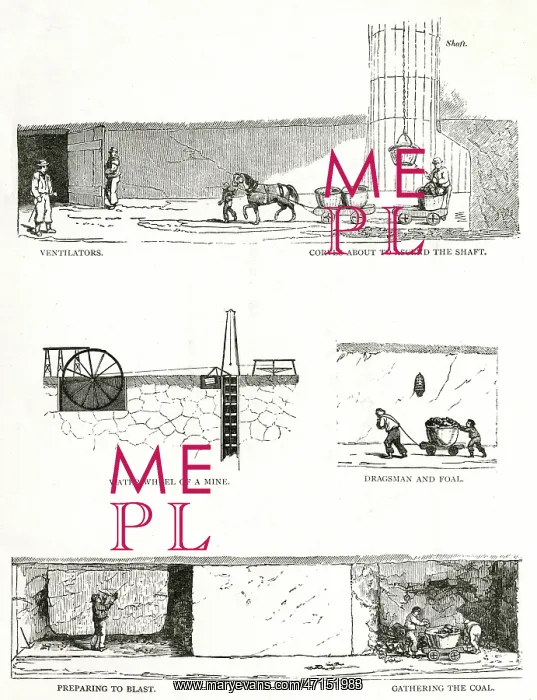: Work in a Coal Mine : Work in a Coal Mine